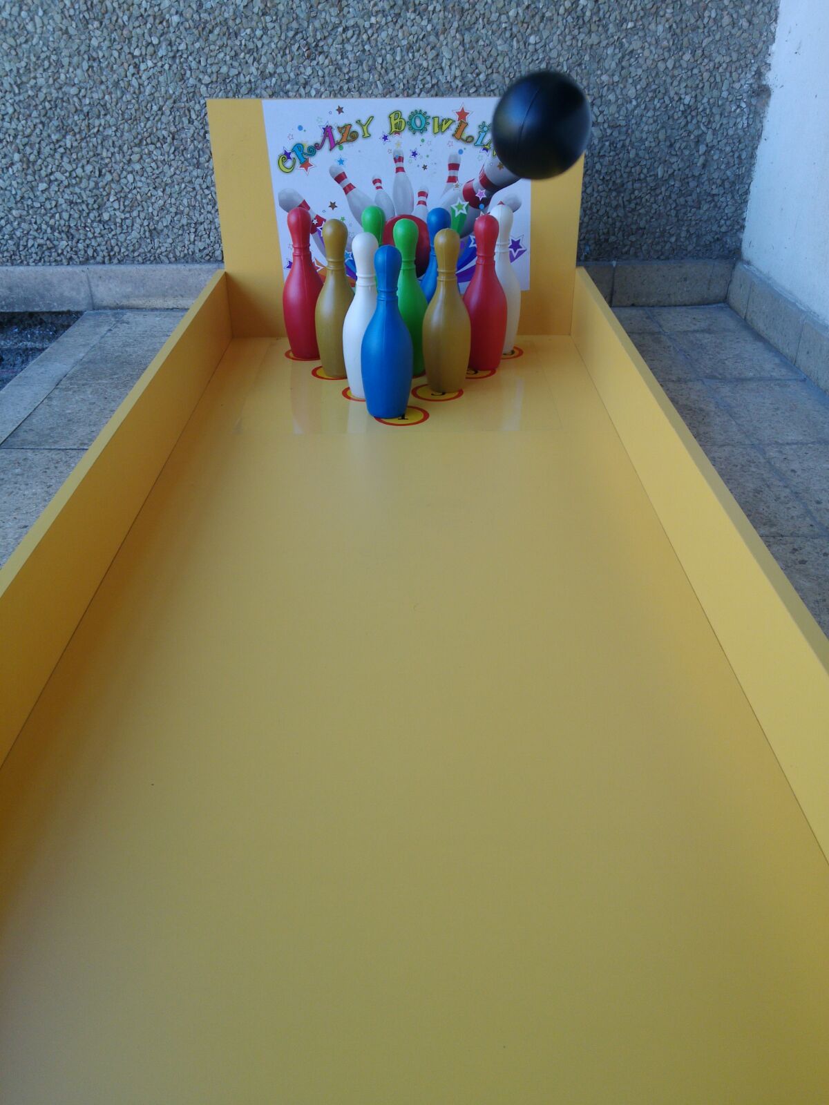 Mini Bowling con bolos y bocha